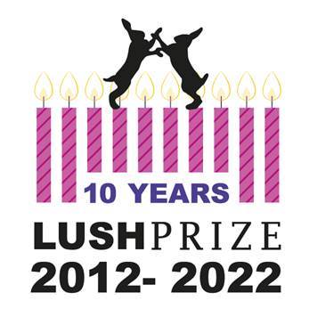 10년차를 맞이한 특별 디자인한 러쉬 프라이즈 로고.
